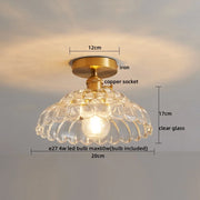 Clear Glass 20cm