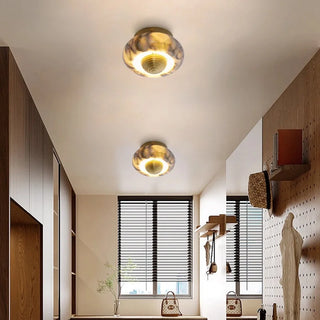 Celako™ Lithra Ceiling Light | Marble Living Room Lighting