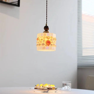 Celako™ Capizia Pendant Light | Glass And Shell Kitchen Island Lighting