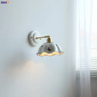 Celako™ Papilio Wall Light | Ceramic Entryway Lighting