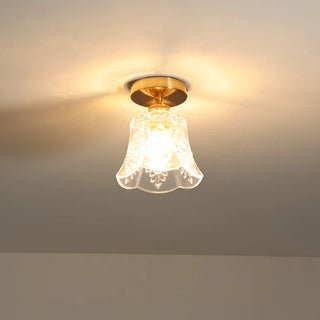 Celako™ Cuvita Ceiling Light | Copper Glass Kitchen Island Lighting