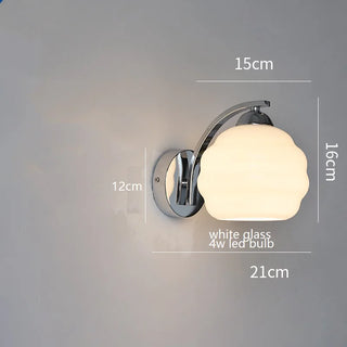 Celako™ Sphera Wall Light | Glass Bedroom Lighting