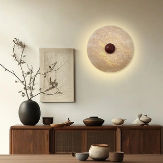 Celako™ Lithara Wall Light | Yellow Travertine Kitchen Island Lighting