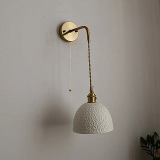 Celako™ Keramosa Wall Light | Ceramic Vintage Bedroom Lighting