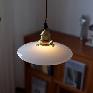 Celako™ Niveus Pendant Light | Glass White Kitchen Island Lighting