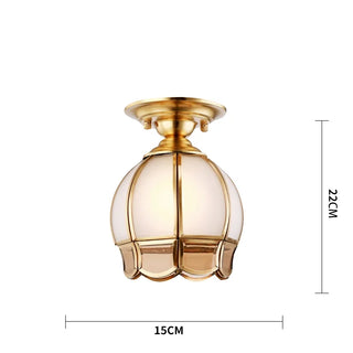 Celako™ Cupreo Ceiling Light | Copper Living Room Lighting