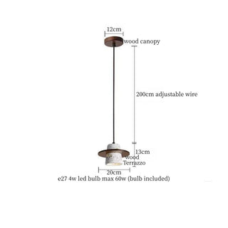 Celako™ Tesserae Pendant Light | Terrazzo Kitchen Island Lighting