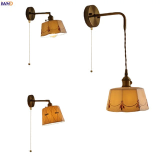 Celako™ Kaolita Wall Light | Ceramic Japan Style