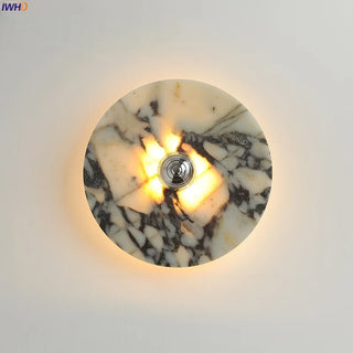 Celako™ Orbimar Wall Light | Marble Living Room Lighting
