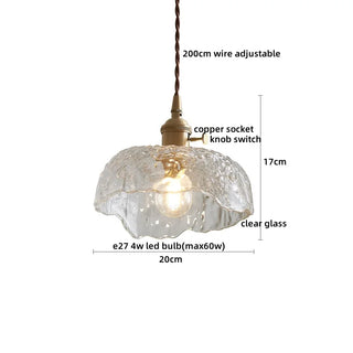 Celako™ Cuprova Pendant Light | Glass Copper Kitchen Island Lighting