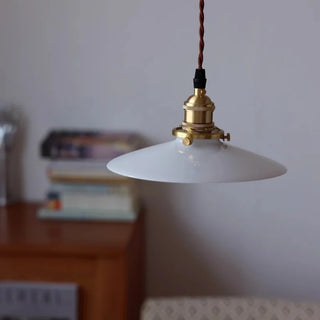 Celako™ Niveus Pendant Light | Glass White Kitchen Island Lighting