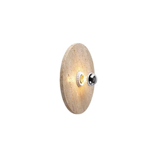 Celako™ Tiravo Wall Light | Yellow Travertine Entryway Lighting