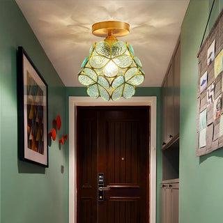 Celako™ Orbella Ceiling Light | Copper Glass Kitchen Island Lighting