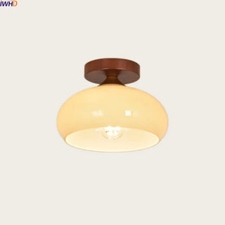 Celako™ Vitrow Ceiling Light | Glass Wood Kitchen Island Lighting