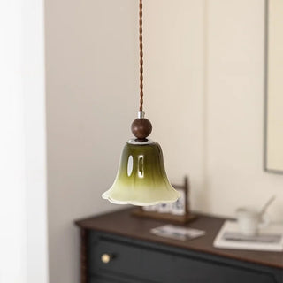 Celako™ Viridum Pendant Light | Green Glass Stone Living Room Lighting