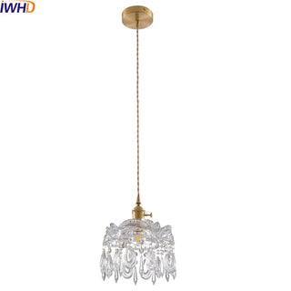Celako™ Lucore Pendant Light | Glass Copper Kitchen Island Lighting
