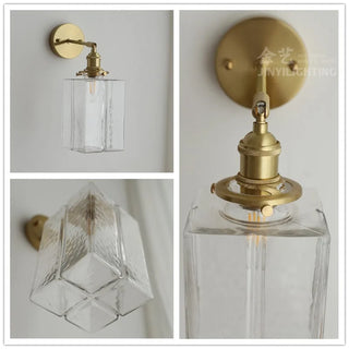 Celako™ Aurelian Wall Light | Copper Bedroom Lighting