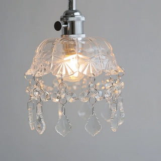 Celako™ Cristella Pendant Light | Glass And Crystal Kitchen Island Lighting