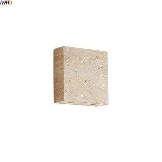 Celako™ Travano Wall Light | Yellow Travertine Vintage