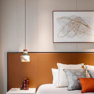 Celako™ Marbrezza Pendant Light | Marble Bedroom Lighting
