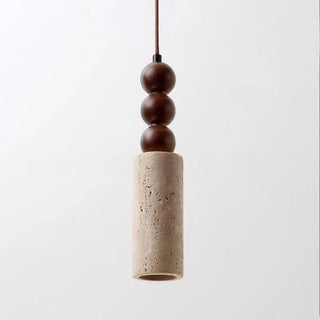 Celako™ Arventine Pendant Light | Yellow Travertine Living Room Lighting