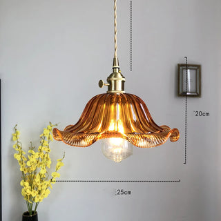 Celako™ Vitova Pendant Light | Polished Copper Bedroom Lighting