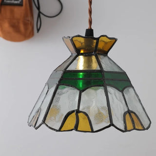 Celako™ Florique Pendant Light | Colored Glass Kitchen Island Lighting