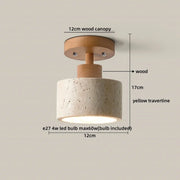 Yellow travertine 8