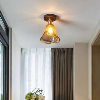 Celako™ Auriel Ceiling Light | Glass Dining Room Lighting