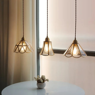 Celako™ Vitrela Pendant Light | Glass Kitchen Island Lighting