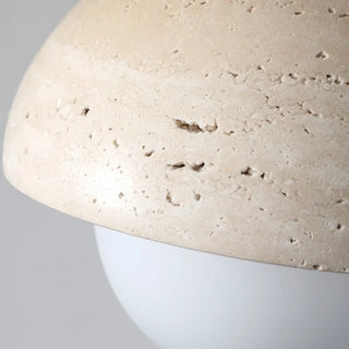 Celako™ Luteous Pendant Light | Yellow Travertine Bedroom Lighting