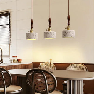 Celako™ Sabuline Pendant Light | Yellow Travertine Wabi Sabi