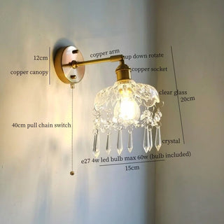 Celako™ Verrion Wall Light | Glass Living Room Lighting