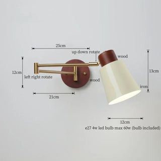Celako™ Cremor Wall Light | Iron Modern Style Bedroom Lighting
