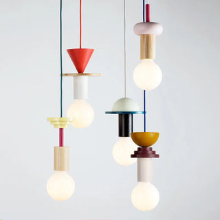 Celako™ Brevio Pendant Light | Wood Dining Room Lighting
