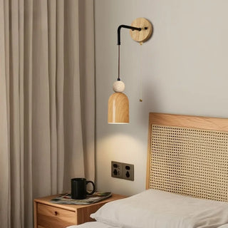 Celako™ Ishara Wall Light | Stone Iron Japan Style Living Room Lighting