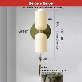 Celako™ Dipolo Wall Light | Iron Modern Style Bedroom Lighting