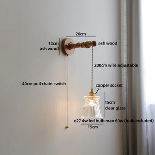 Celako™ Aurelia Wall Light | Copper Bedside Lighting
