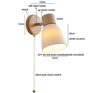 Celako™ Aralyn Wall Light | Ceramic Living Room Lighting