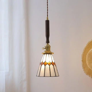 Celako™ Lunaria Pendant Light | Tiffany Vintage Glass Dining Room Lighting