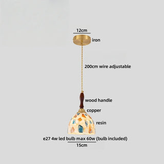 Celako™ Argila Pendant Light | Ceramic Dining Room Lighting