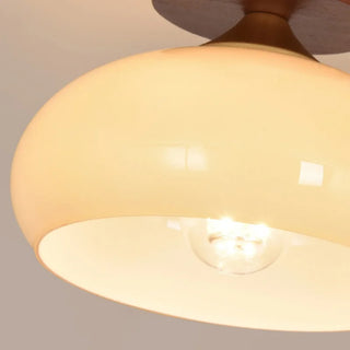 Celako™ Vitrow Ceiling Light | Glass Wood Kitchen Island Lighting