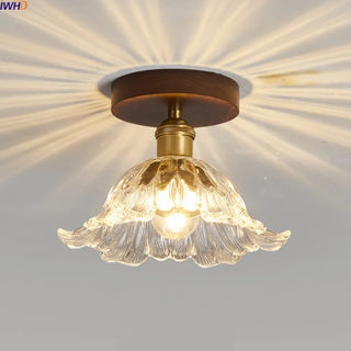 Celako™ Glissia Ceiling Light | Clear Glass Vintage Lighting