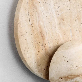 Celako™ Aurelith Wall Light | Vintage Yellow Travertine Kitchen Island Lighting