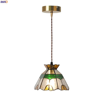 Celako™ Florique Pendant Light | Colored Glass Kitchen Island Lighting