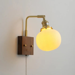 Celako™ Ceraven Wall Light | Copper Ceramic Hallway Lighting