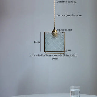 Celako™ Vitralia Pendant Light | Glass Kitchen Island Lighting
