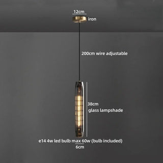 Celako™ Lucentia Pendant Light | Clear Glass Kitchen Island Lighting