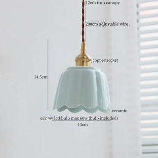 Celako™ Ceramira Pendant Light | Ceramic Bedroom Lighting