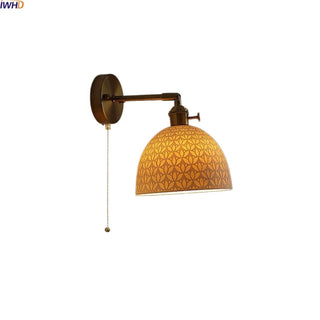 Celako™ Ceraco Wall Light | Copper Vintage Bedroom Lighting